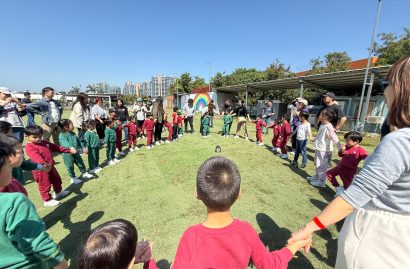 幹事帶領集體遊戲—快樂跳豆
